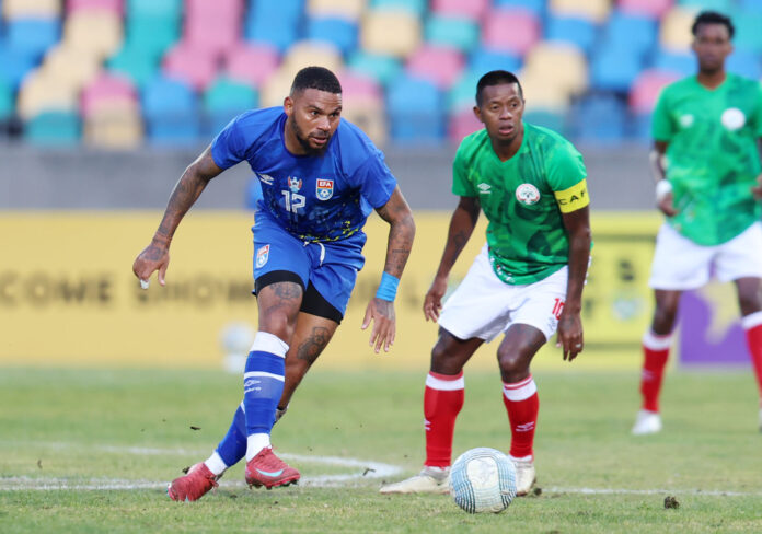 Justice Figuareido in action for Sihlangu.