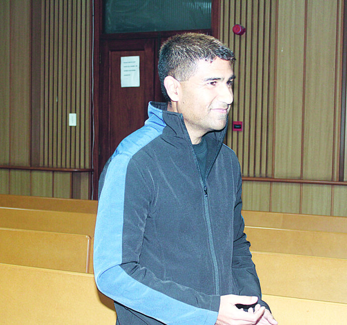 Big Tree Shopping Complex Director Issufo Calu after his sentencing .
