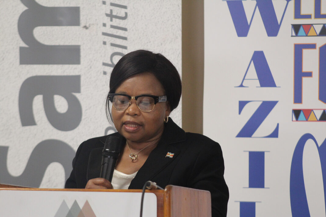 Minister of Tourism and Environmental Affairs Jane Mkhonta-Simelane. [File Pic]