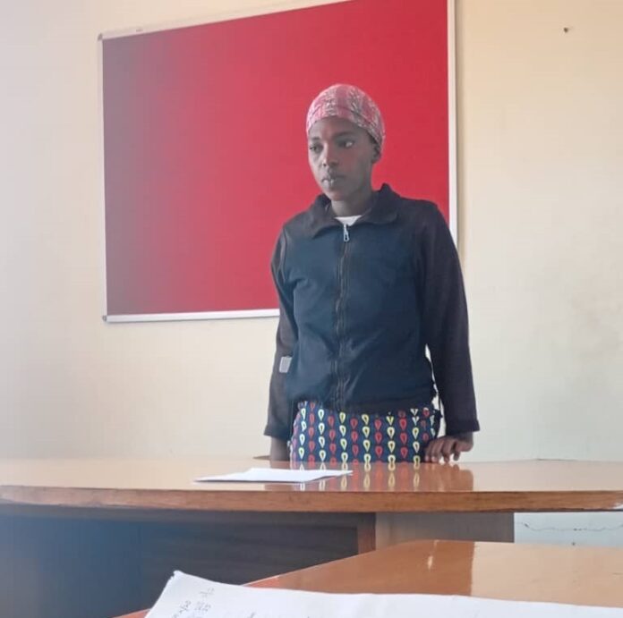 Nothando Sibandze, 26, who appeared before the Matsapha Circuit Court charged with murder and child abduction. Nothando Sibandze, 26, who appeared before the Matsapha Circuit Court charged with murder and child abduction.