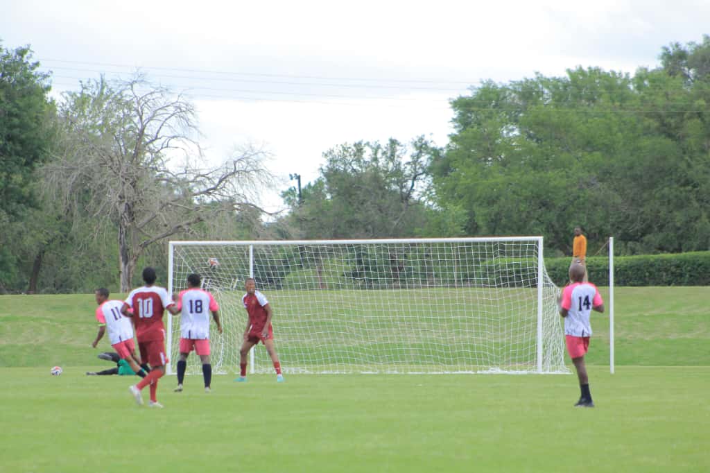Manzini Wanderers in action.