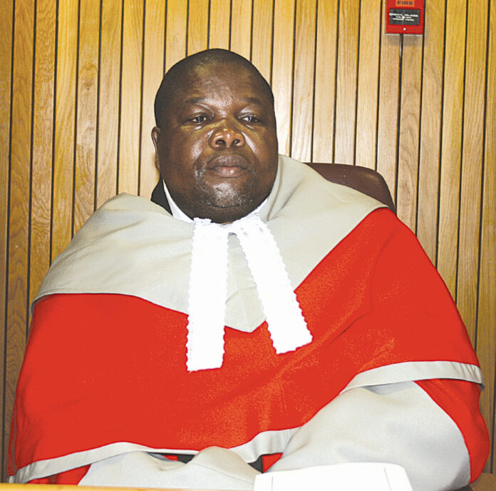 High Court Judge Bheki Maphalala. Chief Justice (CJ) Bheki Maphalala
