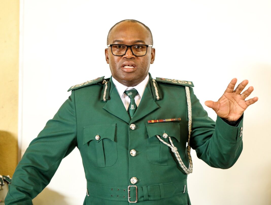 Deputy Commissioner General Bongani Khumalo. [HMCS Facebook Page]