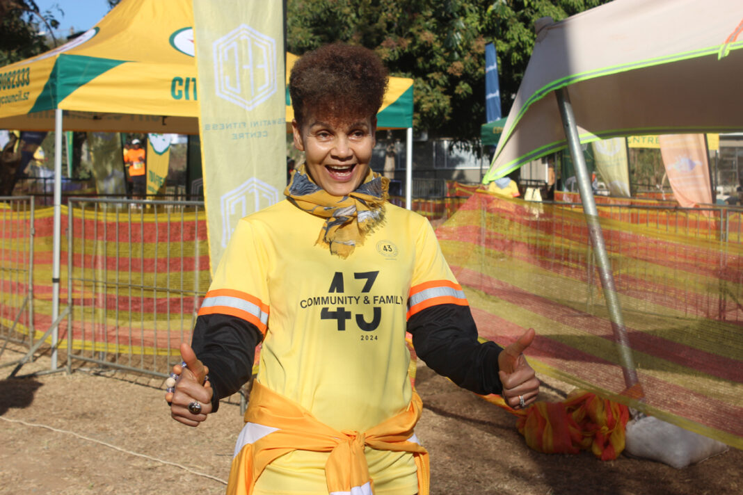 Golden Foot Club president Tokky Hou describe the race as bigger and better. Businesswoman Tokky Hou.