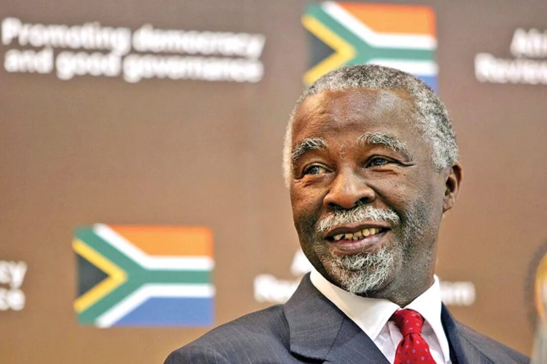 Mbeki 2 Former South African president Thabo Mbeki.