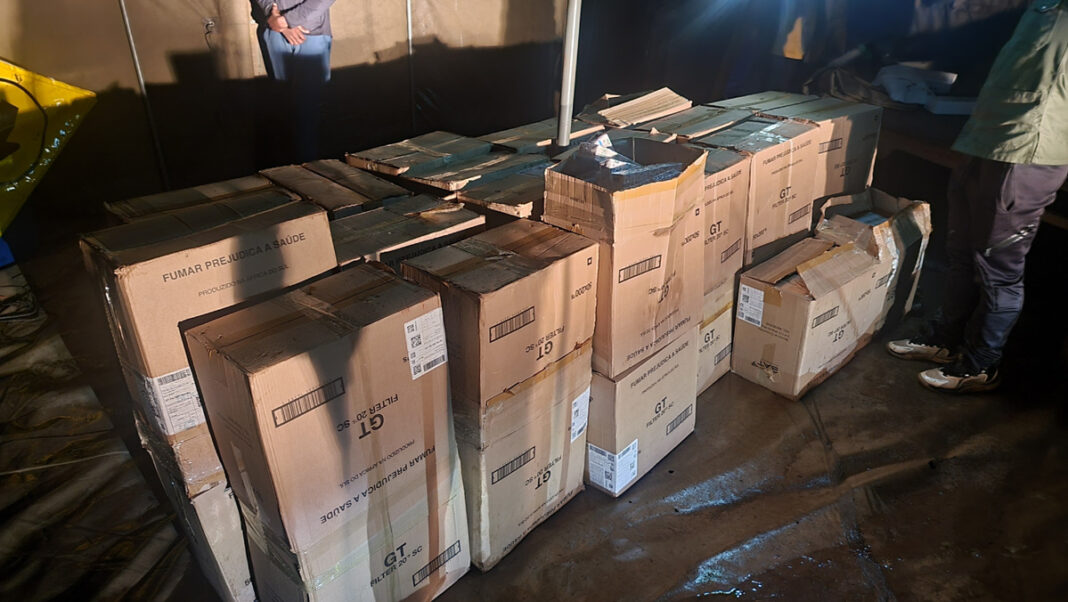 The consignment of GT cigarettes worth E380 000.