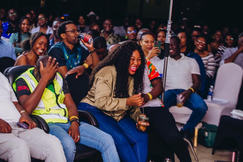Local comedian Mdura lit up the stage at Zambia’s Zed Laugh Festival, performing alongside top African comedians.