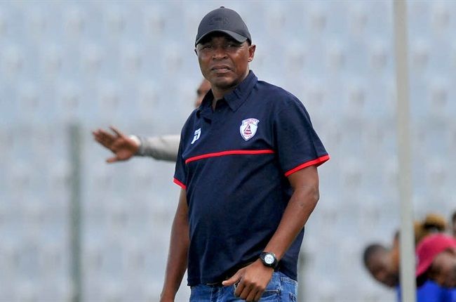 Milton Coach Milton Dlamini.