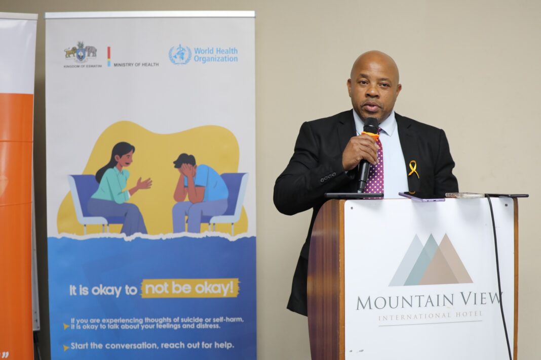 Minister of Health Mduduzi Matsebula says suicide is preventable & seeking help is courageous.