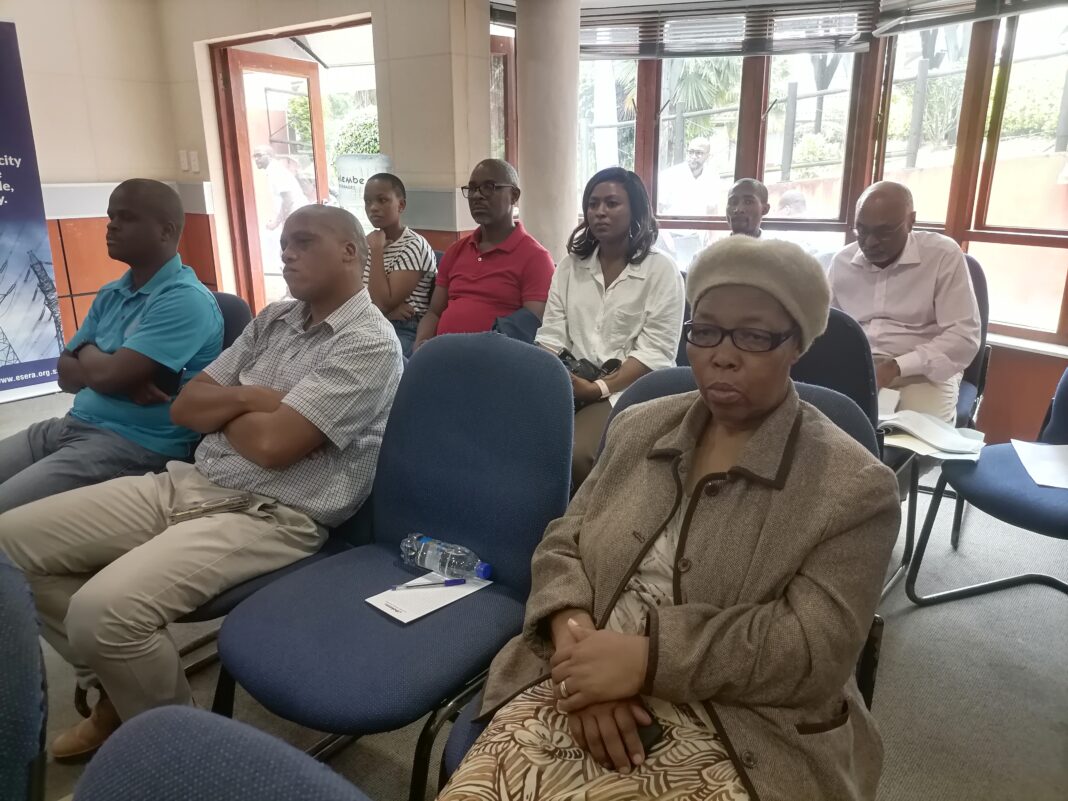 A section of some of the citizens who attended the consultation meeting at Thokoza Conference Centre yesterday.