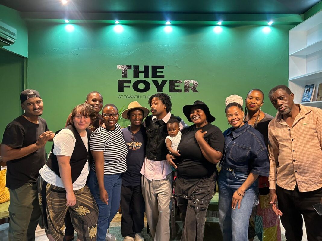 Creatives share a light moment during the workshop called Theatre for Young Audiences held at Eswatini Theatre Club’s Performance Week Mbabane.