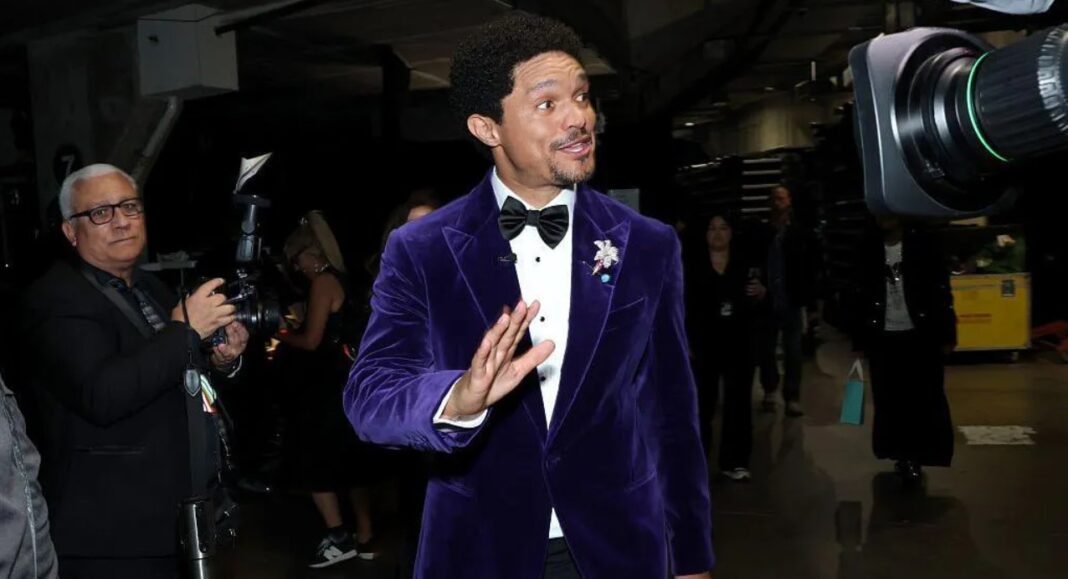 The South African comedian was hosting the music awards