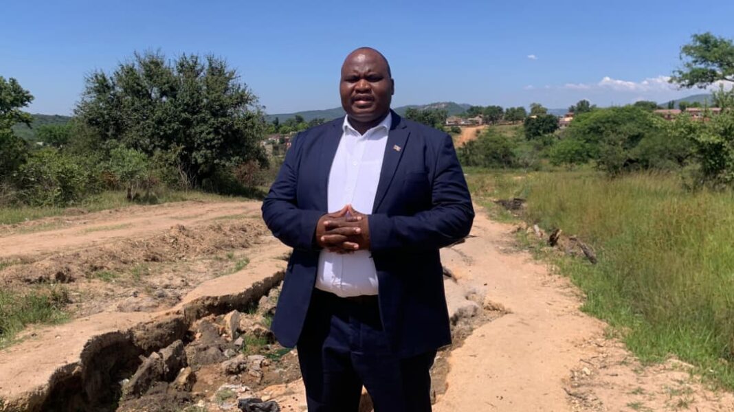 Mayiwane Member of Parliament Sicelo Dlamini.