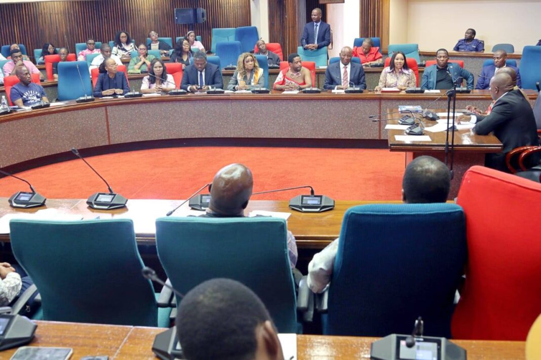 637188549_1212155271107807_1361714494788973514_n Regional women MPs in Eswatini reveal emotional abuse and intimidation in Parliament, calling for urgent legal reforms to define their roles and ensure equality.