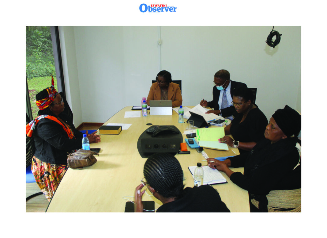 Hlatikulu The commission of inquiry that probed the irregularities at Hlatikulu Town Board during one of it’s sittings.