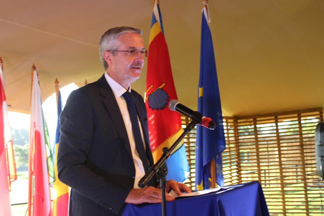 EU EU Ambassador to Eswatini Karsten Mecklenburg.