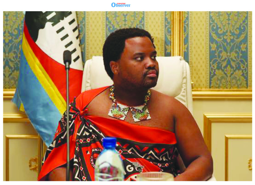 His Majesty King Mswati III’s representative Prince Lindani who is also a Member of Parliament delivering the speech during the official opening of the First Africa-EU Parliamentary Assembly at Ezulwini Palazzo.