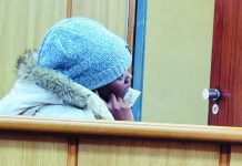 Female TEBA(Ltd) employee arrested for E120 000 armed robbery TEBA employee Gugu Mnisi during their court appearance at Mbabane Magistrate’s Court before Principal Magistrate Fikile Nhlabatsi.