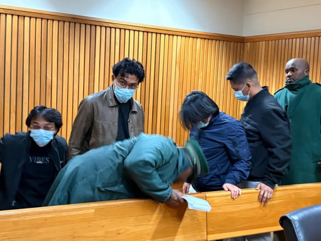 bab76df3-a2ba-4246-ab31-9552f343f63e Justice Zonke Magagula has granted bail to five Filipino nationals facing 45 charges related to illegal gambling and money laundering, citing a lack of evidence for flight risk.