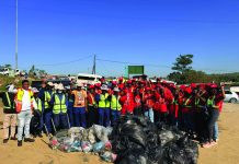 Eswatini Mobile Cares, Municipal Council of Manzini in community clean-up exercise