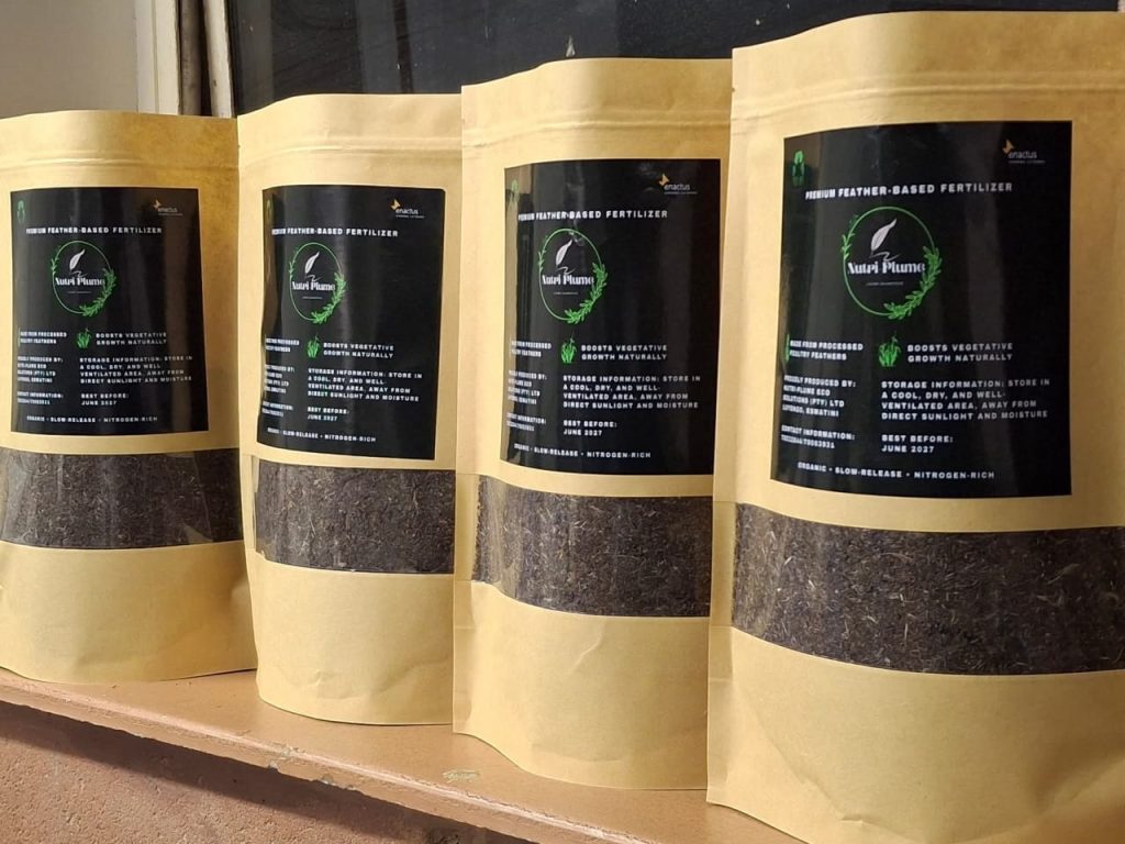 Organic fertiliser, a recent innovation in the agricultural sector.