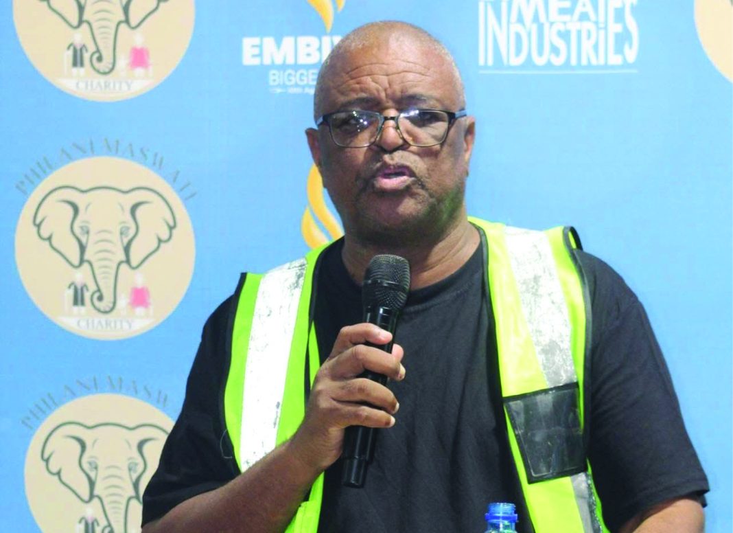 Former Minister of Labour and Social Security Lutfo Dlamini.