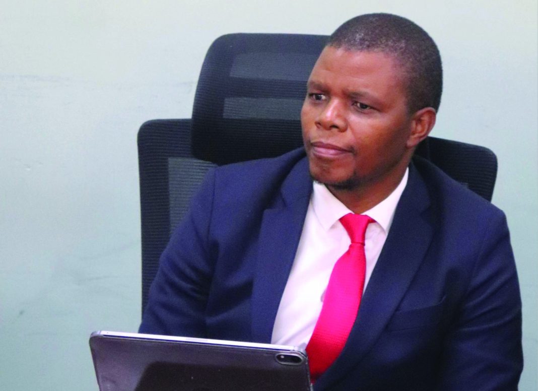 New Eswatini Posts and Telecommunications Corporation Managing Director Thulani Fakudze.