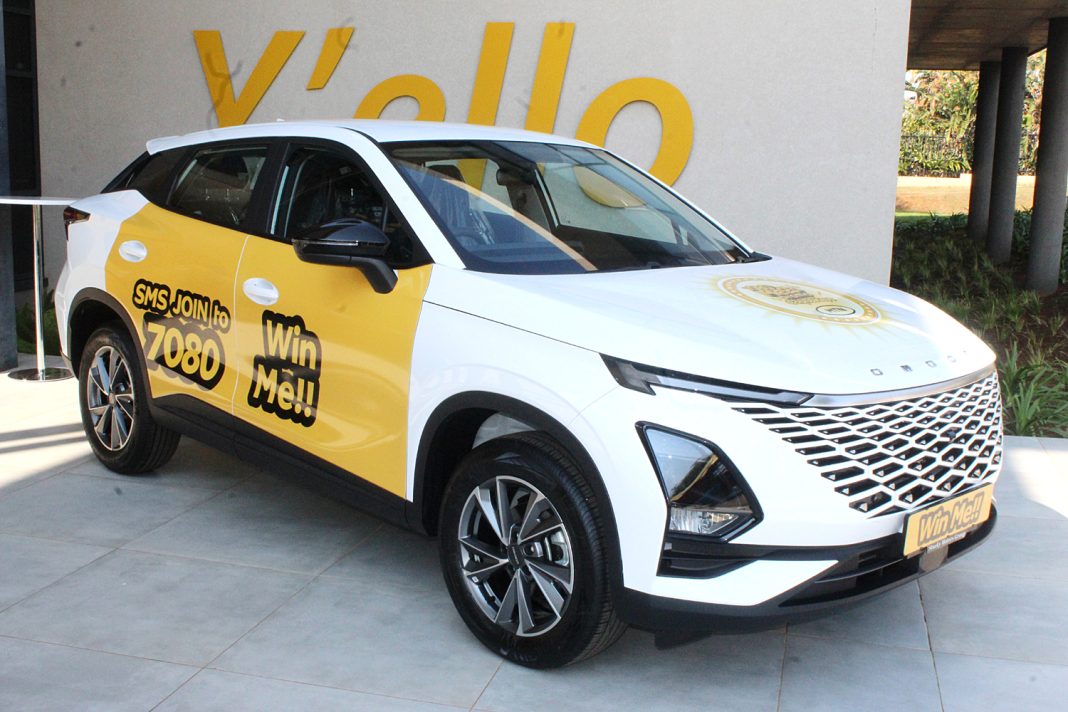The Omoda SUV which is still up for grabs waiting for its new owner. The Omoda SUV which is still up for grabs waiting for its new owner.