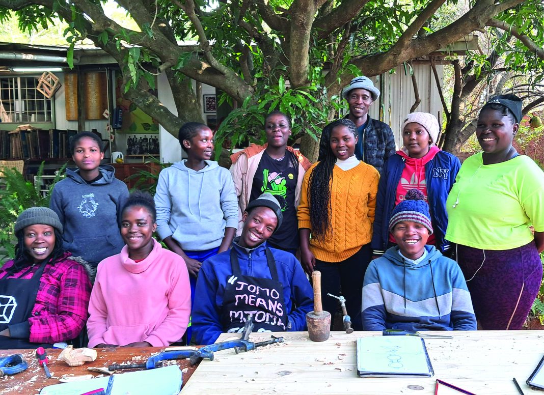 These young people from Ezulwini selected for Yebo Art Gallery's two-month Design, Ceramics and Sculpture Workshop. (Pics: Mduduzi Mngomezulu)