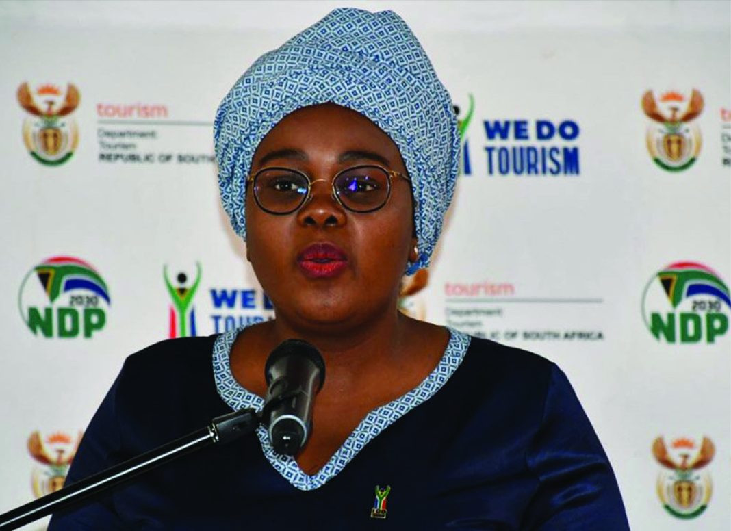 SA’s Justice and Constitutional Development Minister Mmamoloko Kubayi.