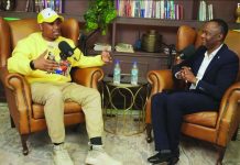 Eswatini Observer embraces digital shift with podcast debut NACA Chairperson Thamsanqa ‘KrTC’ Sibandze and Eswatini Observer acting Managing Director Mbongeni Mbingo engage in a conversation during the newspaper’s podcast debut. (Courtesy pic)