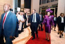 King arrives in Malaysia
